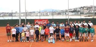 David Ferrer llenó Donosti de tenis David Ferrer en Donosti