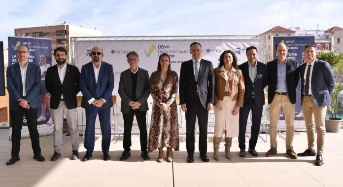 Presentación oficial BBVA Open Internacional de Valencia 2023