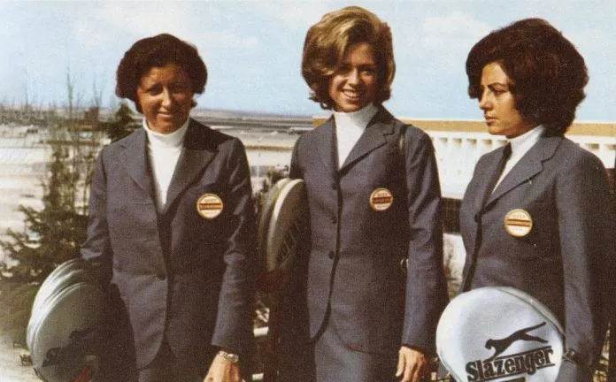 Primer equipo español tenis femenino (1972)