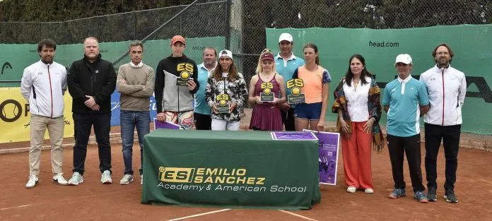Dmytro Vterkovskyi y Giuli Popa vencen en el U16 Tennis Europe Emilio Sánchez Academy, Dani usón In memoriam
