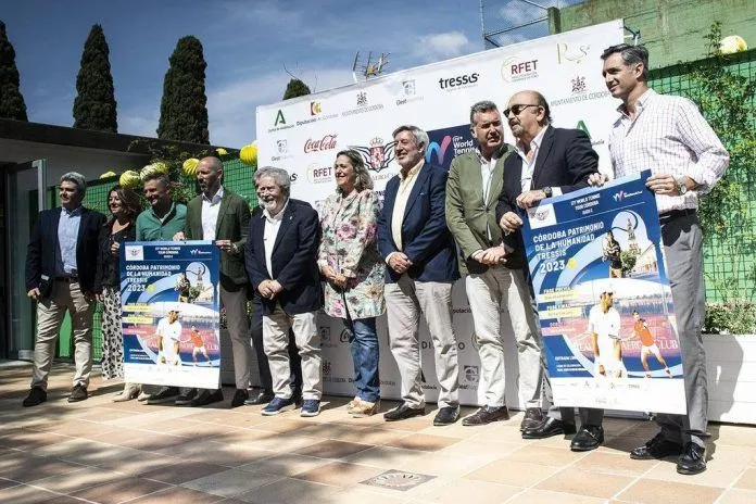 presentacion II Torneo Internacional de Tenis Córdoba Patrimonio de la Humanidad Tressis