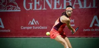 Georgina García-Perez defiende el pabellón nacional en el Open Generali Ciudad de Palma del Río Georgina García-Pérez en Open Generali Ciudad de Palma del Río