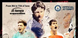 La academia Equelite de Juan Carlos Ferrero intentará batir un record Guinness que actualmente ostenta Wimbledon La academia de Ferrero intentará batir un récord Guinness