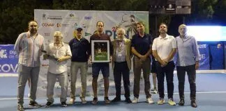 Homenaje a Adrián Menéndez en su último torneo Homenaje Adrián Menéndez