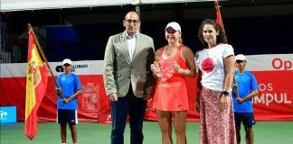 La rusa Maria Bondarenko, campeona del Open Castilla y León Villa de El Espinar La rusa Maria Bondarenko, campeona del Open Castilla y León Villa de El Espinar