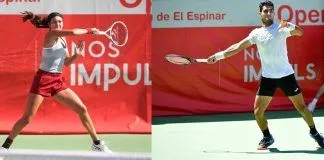 Miguel Damas firma una gran remontada para entrar en el cuadro final del Open Castilla y León Villa de El Espinar Paula Arias y Miguel Damas - Open Castilla Y León Villa de El Espinar