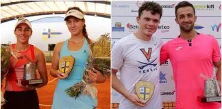 Seone Méndez y Javier Barranco campeones del doble Torneo Internacional de Tenis de Getxo Seone Méndez y Javier Barranco campeones ITF Getxo
