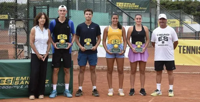 ITFU18 Ruth Roura y Nathan Trouve logran el título en la Academia Emilio Sánchez Barcelona