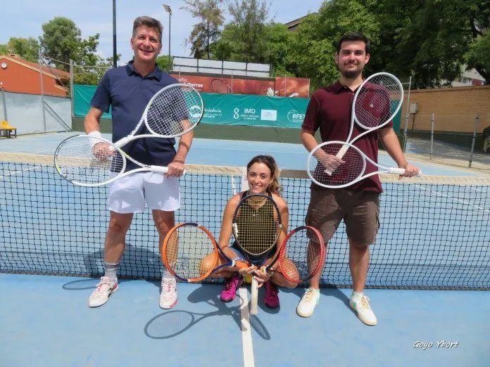 Toma de contacto con las originales raquetas Shift, TF-X1 y Caravelle en la Copa Sevilla