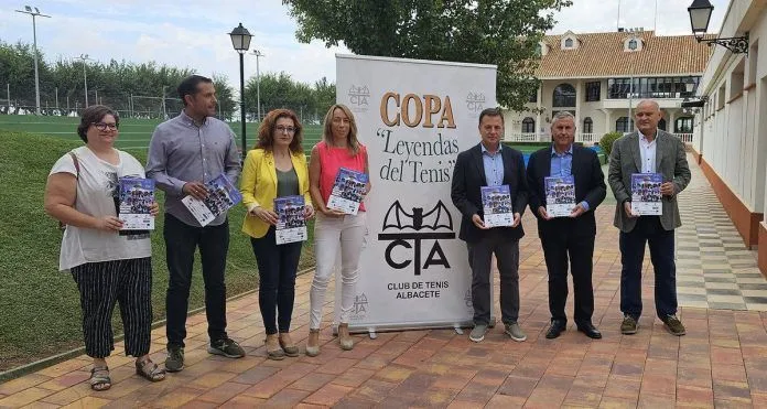 Presentación Copa Leyendas del Tenis en Albacete