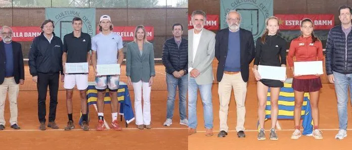 ITF World Tennis Tour Junior Sanxenxo Rafael Jódar y Alena Kovackova campeones