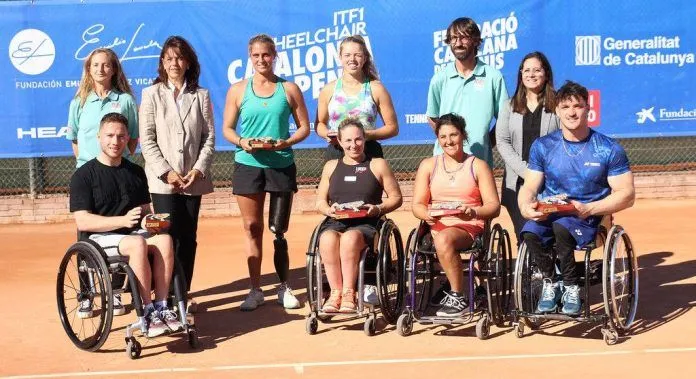 Lizzy de Greef y Gustavo Fernández, campeones del ITF1 Wheelchair Catalonia Open
