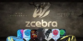 La exitosa gama de palas de Zcebra gama de palas de pickleball Zcebra