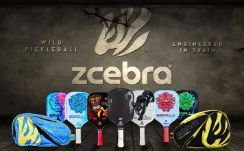 La exitosa gama de palas de Zcebra gama de palas de pickleball Zcebra