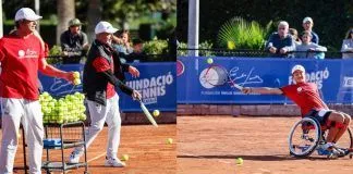 Clinic “Descubre la magia del tenis en silla de ruedas” en Barcelona Clinic Descubre la magia del tenis en silla de ruedas en Barcelona