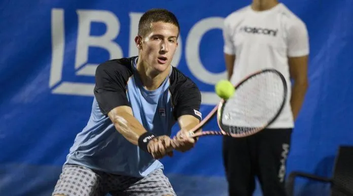 Miguel Avendaño finalista Torneo BDO Tenis Playa Luanco 2023