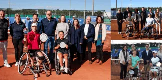 Alfie Hewett y Diede de Groot se coronan en el NEC Wheelchair Masters de Barcelona Alfie Hewett y Diede de Groot se coronan en el NEC Wheelchair Masters de Barcelona
