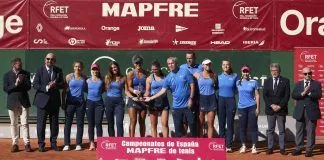 Real Murcia CT 1919 gana su primer título de España de tenis femenino Real Murcia CT 1919 gana su primer título de España de tenis femenino