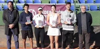 Carolina Gómez y Daniel Lara son los nuevos campeones absolutos de tenis de Madrid Carolina Gómez A y Daniel Lara campeones absolutos de Madrid en tenis