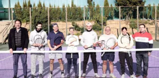 Jornada de Navidad para Prensa de la FTM con torneo, prueba de raquetas, aperitivo y sorteo de obsequios Torneo Exprés Navidad Prensa