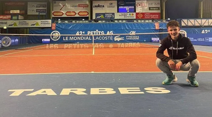Izan Bañares, finalista de Les Petits As, el mundial sub-14