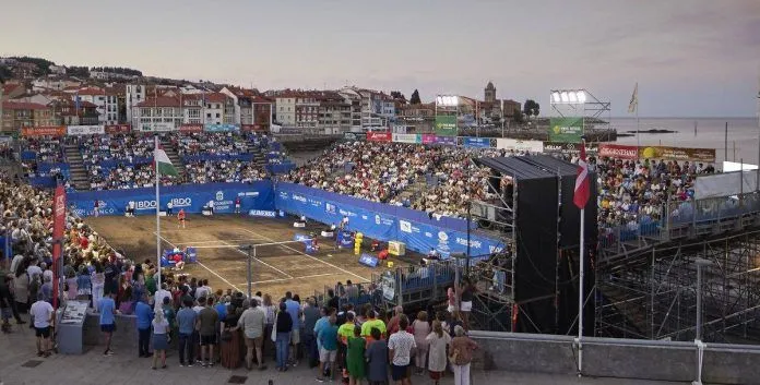 Torneo BDO Tenis Playa Luanco - Pista de Tenis en la Playa de La Ribera