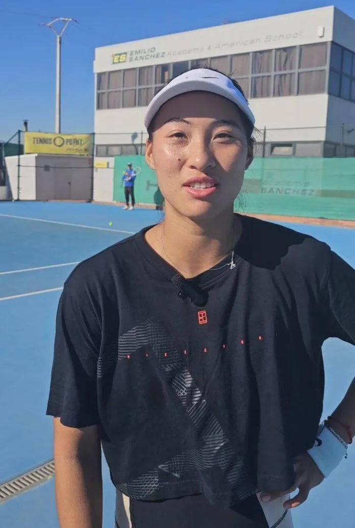 Qinwen Zheng, Emilio Sánchez Academy