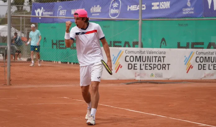 El valenciano Andres Santamarta, finalista del ITF J300 Villena