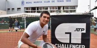 Henrique Rocha conquista el V ATP Challenger Costa Cálida Región de Murcia Henrique Rocha campeón V ATP Challenger Costa Cálida Región de Murcia