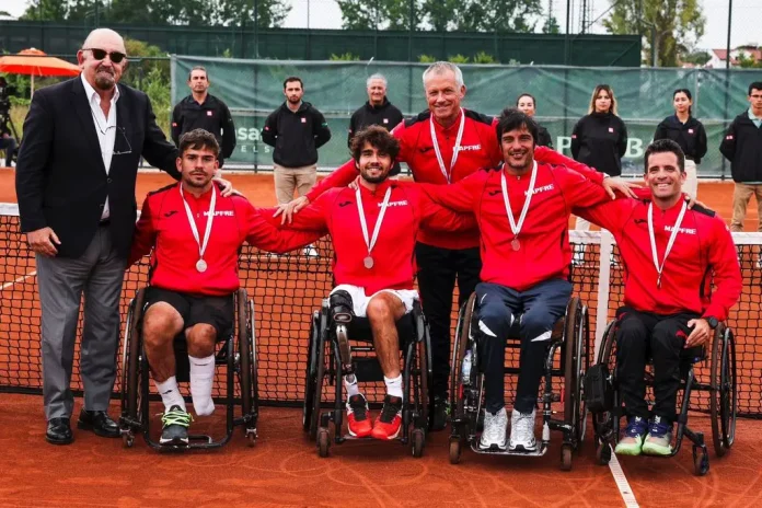 La Selección Española MAPFRE de Tenis en Silla de Ruedas. subcampeona del mundo