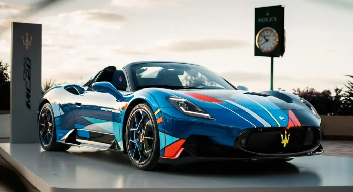1 MC20 Cielo Opera d'arte, GranCabrio Trofeo en Monte-CarloMasters2024