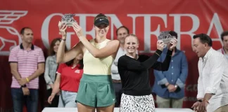 ¡Sorpresa en el Open Generali Ciudad de Palma del Río! Kubka y Salden se coronan campeonas de dobles Martyna Kubka y Lara Salden campeonas de dobles Open Generali Ciudad de Palma del Río