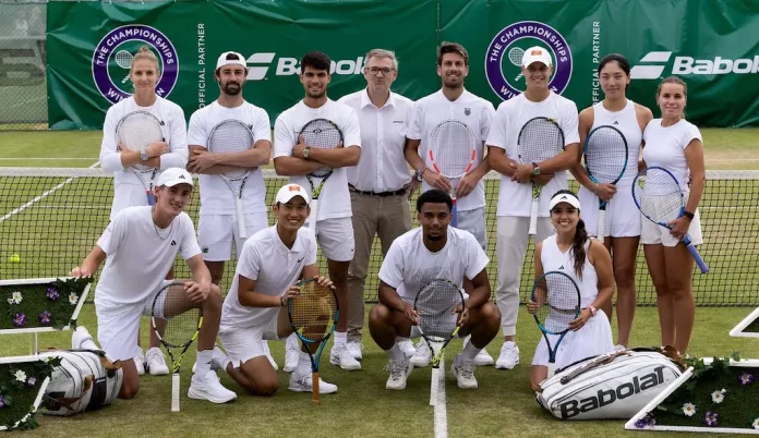Babolat y Wimbledon: Un legado de 150 años moldeando el tenis