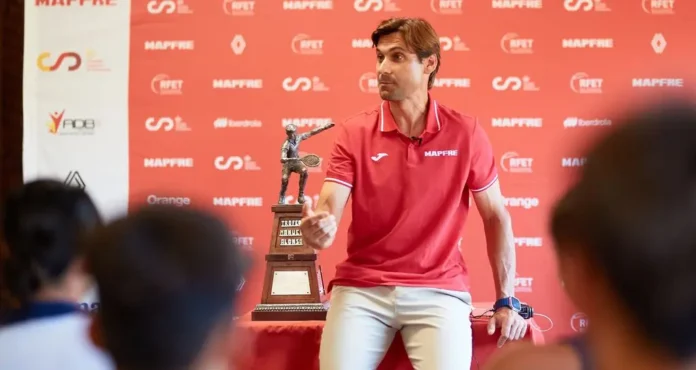 David Ferrer, capitán español de Copa Davis