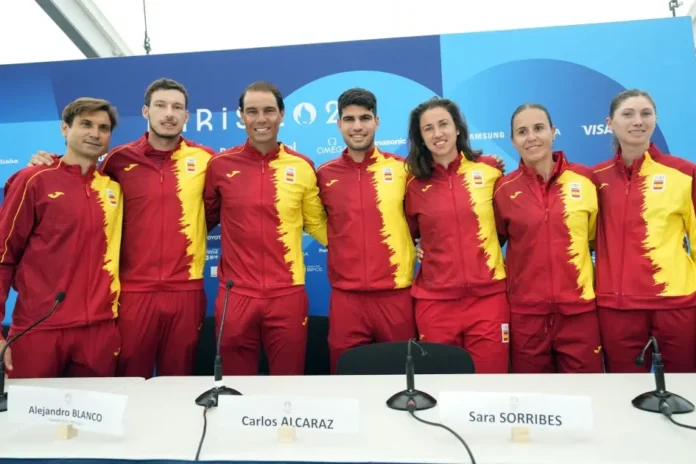 Equipo español tenis Juegos Olímpicos de París 2024
