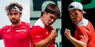 ¡Tres españoles en busca de gloria! La armada paralímpica de tenis en silla de ruedas se prepara para París 2024 Martín de la Puente, Daniel Caverzaschi y Enrique Siscar - Juegos Paralímpicos de París 2024