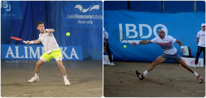 Pedro Cachín y Diego Schwartzman final XXXVII Torneo BDO Tenis Playa Luanco