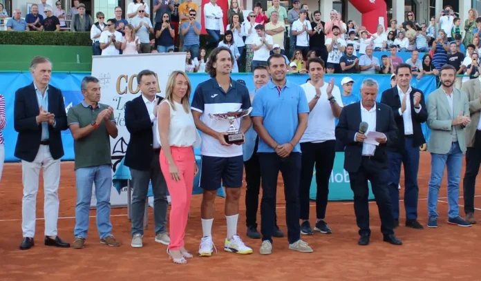 Feliciano López en la Copa Leyendas de Albacete