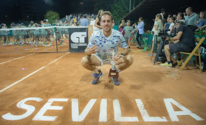 Roberto Carballés tricampeón de la Copa Sevilla