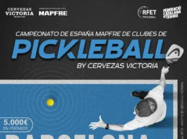 Barcelona se prepara para acoger el primer Campeonato de España MAPFRE de Clubs de Pickleball by Cervezas Victoria Campeonato de España MAPFRE de Clubs de Pickleball by Cervezas Victoria