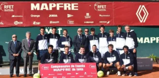 Real Club de Tenis Barcelona 1899 conquista el Campeonato de España MAPFRE de Tenis Absoluto 2024 Real Club de Tenis Barcelona - Campeonato de España por Equipos Masculinos