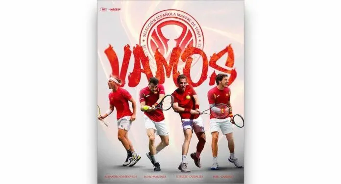 Martínez - Carballés - Davidovich - Carreño - Copa Davis España - Suiza