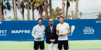 La RFET bate récords en ayudas: 2,7 millones de euros para el tenis español pablo-carreno-y-alejandro-moro-en-tenerife