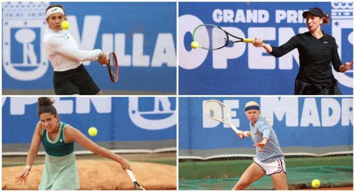 Aliona Bolsova, Ángela Fita, Tamara Korpatsch y Eva Vedder destacan en el ITF W100 Villa de Madrid.