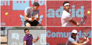 Jornada intensa en Madrid: Carreño, Moro y Taberner avanzan a octavos Pablo Carreño, Alejandro Moro, Carlos Taberner y Marin Cilic en Cuartos de Final ATP Challenger Comunidad de Madrid