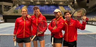 España ya entrena en Ostrava para la Billie Jean King Cup Equipo Espanol Billie Jean King Cup Ostrava