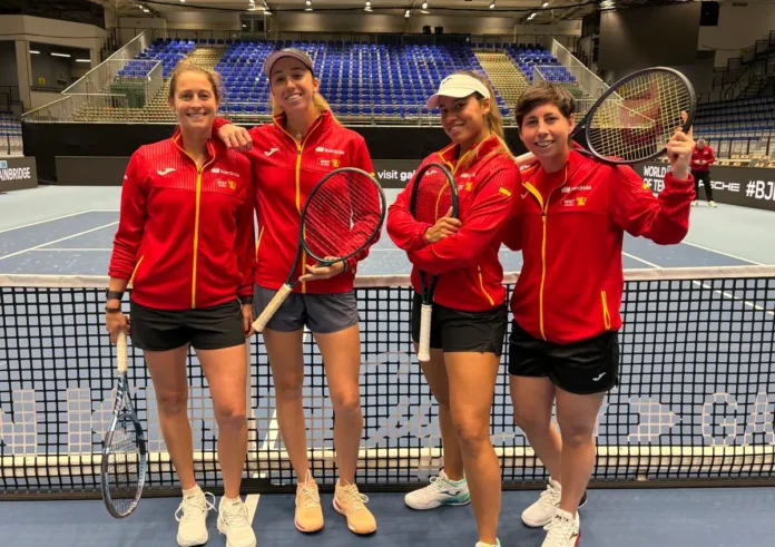Equipo Espanol Billie Jean King Cup Ostrava Equipo Espanol Billie Jean King Cup Ostrava