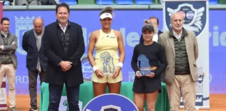 Maiar Sherif conquista el ITF W100 Villa de Madrid 2025 tras vencer a Renata Zarazúa Entrega de premios ITF W100 Villa de Madrid 2025 - Maiar Sherif campeona
