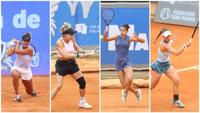Sherif - Zarazúa - Paquet y Bassols semifinales ITF W100 Villa de Madrid 2025