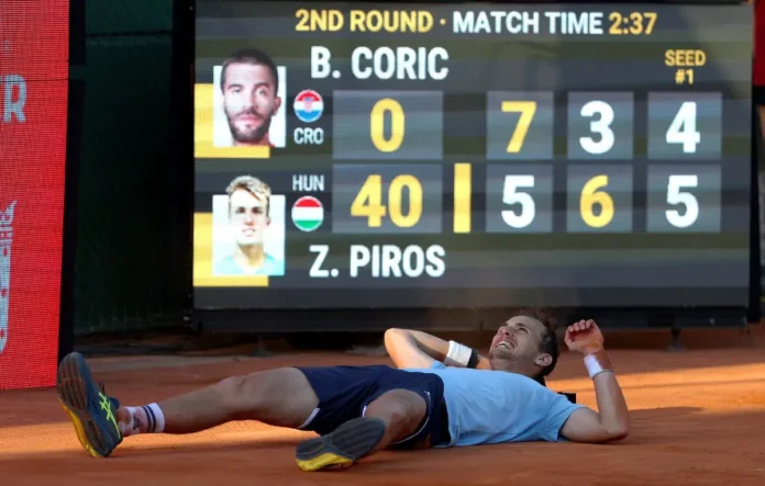 Zsombor Piros elimina a Borna Coric en ATP Challenger Comunidad de Madrid 2025